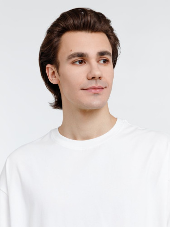 Футболка оверсайз унисекс Big Haul, молочно-белая, размер S