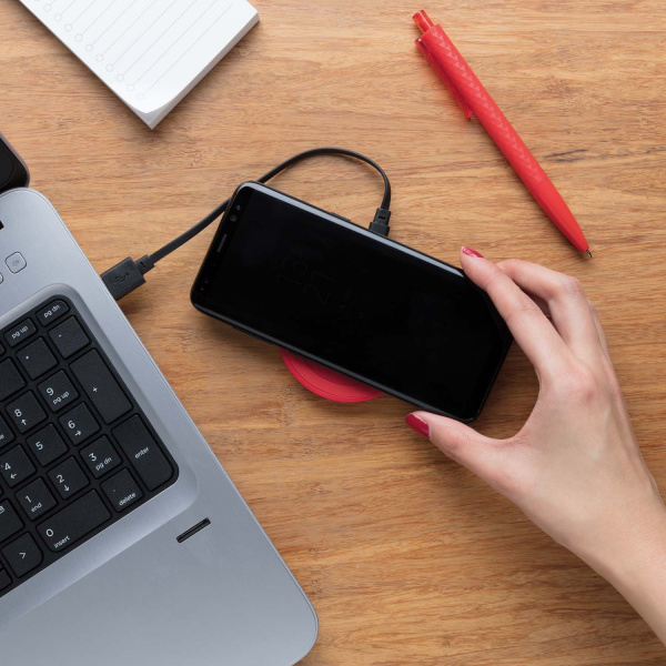 Док-станция для беспроводной зарядки Round Док-станция для беспроводной зарядки Round