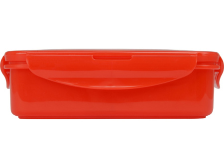 Герметичный ланч-бокс Foody с двумя секциями, 650мл, красный