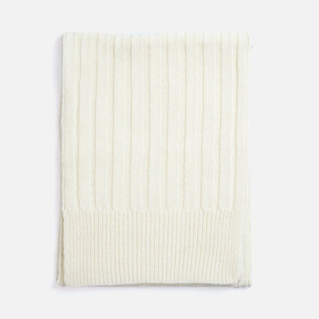 Шарф Bellish, белый (ванильный)