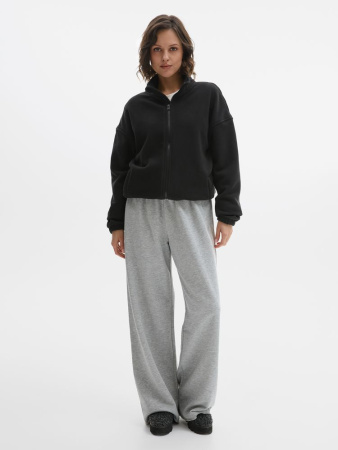 Куртка флисовая унисекс Nebo, черная, размер 3XL