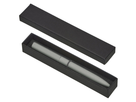 Шариковая металлическая ручка Minimalist софт-тач, серый