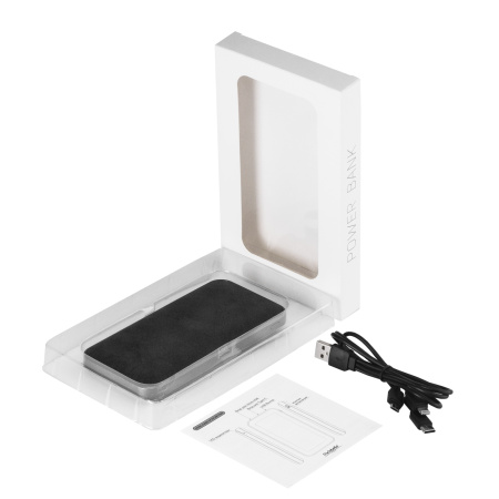 Внешний аккумулятор Ин Велюр (In Velour) 10000 mAh, черный