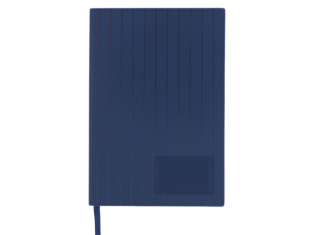 Блокнот А5 Bradbury, гибкая обложка, 80 листов 80 гр/м2 FSC бумага, темно-синий