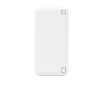 Внешний аккумулятор (powerbank) «Amper», 10 000 mAH, 5V 2.0 A, белый