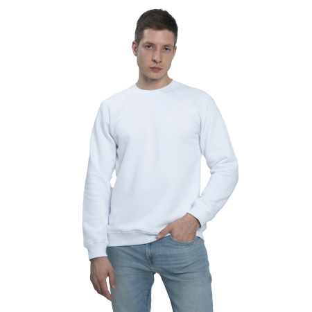 New Gen свитшот 300 г/м2 3-нитка с начесом белый XS