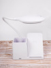 Лампа с органайзером и беспроводной зарядкой writeLight, ver. 2, белая Лампа с органайзером и беспроводной зарядкой writeLight, ver. 2, белая