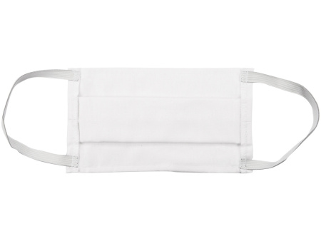 Маска для лица многоразовая из хлопка, белый