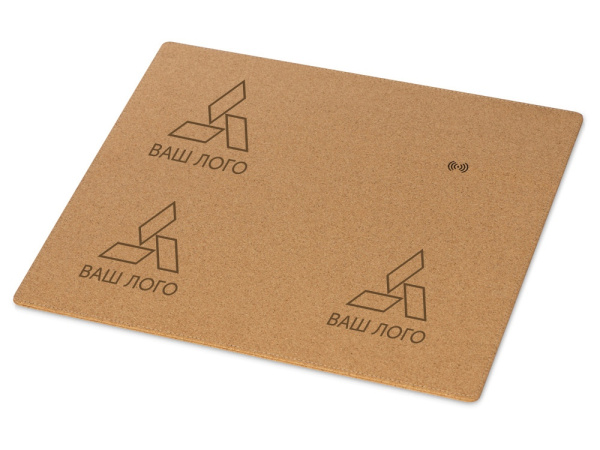 Пробковый коврик для рабочего места с беспроводной зарядкой Querсus Пробковый коврик для рабочего места с беспроводной зарядкой Querсus