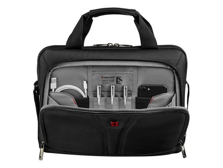 Сумка для ноутбука WENGER BC Free 14'', чёрный, 100% полиэстер, 35x26x6 см, 5 л