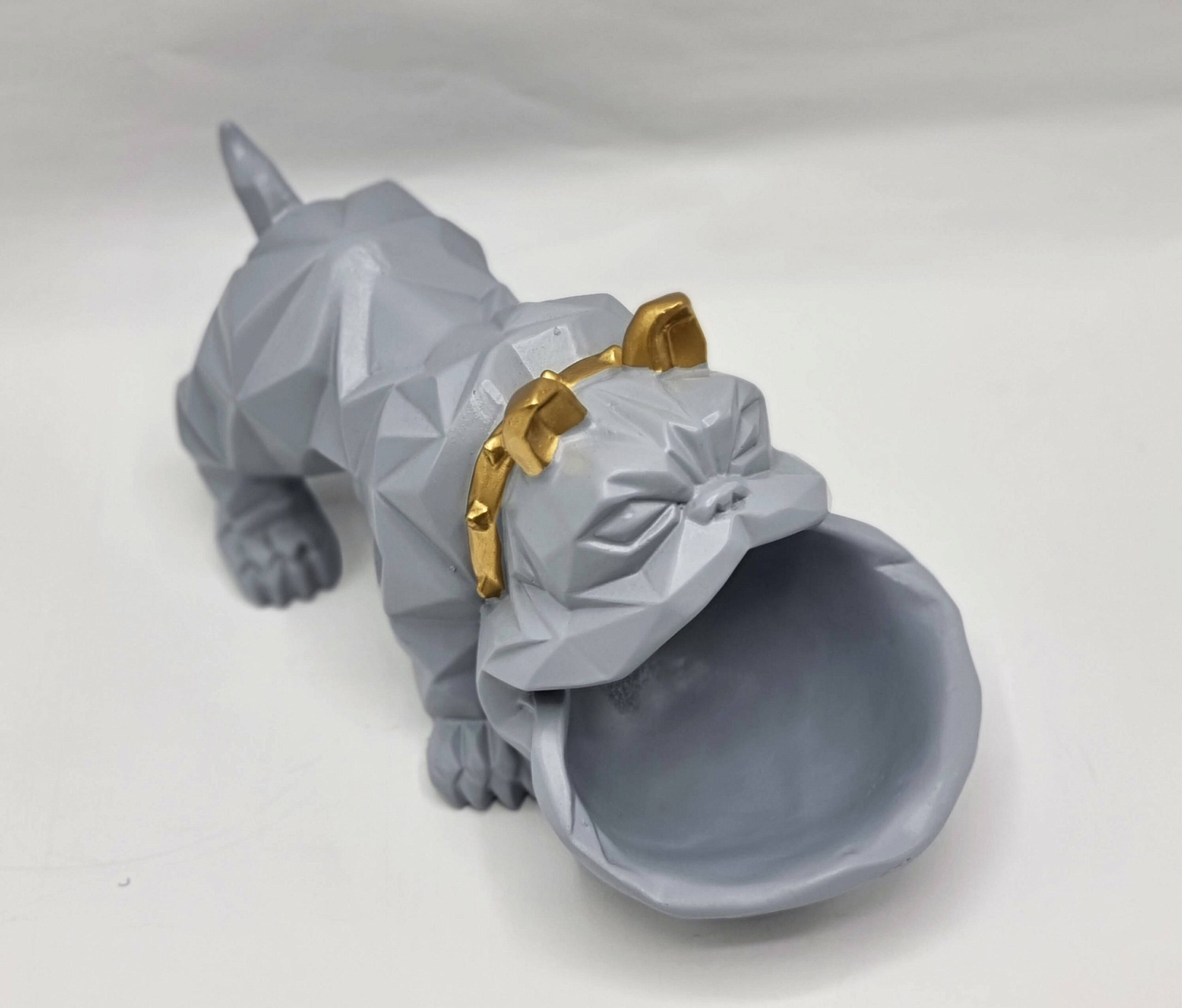 Статуэтка хранитель Бульдог, розовый