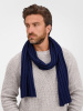 Шарф Metelitsa, темно-синий (сапфир)