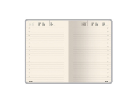 Ежедневник недатированный А5 Megapolis Velvet New, бордовый