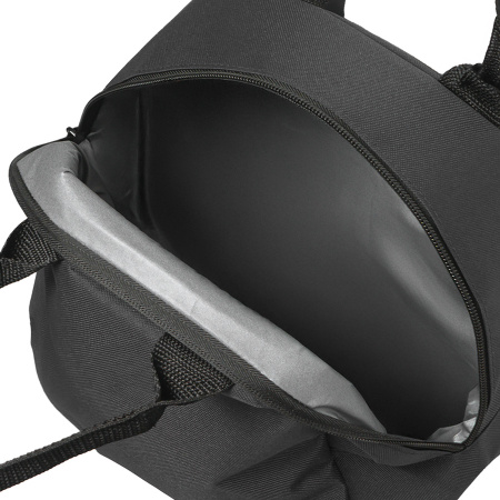 Термосумка "LUNCH", чёрный, 25 x 21 x 17 см, полиэстер 600D