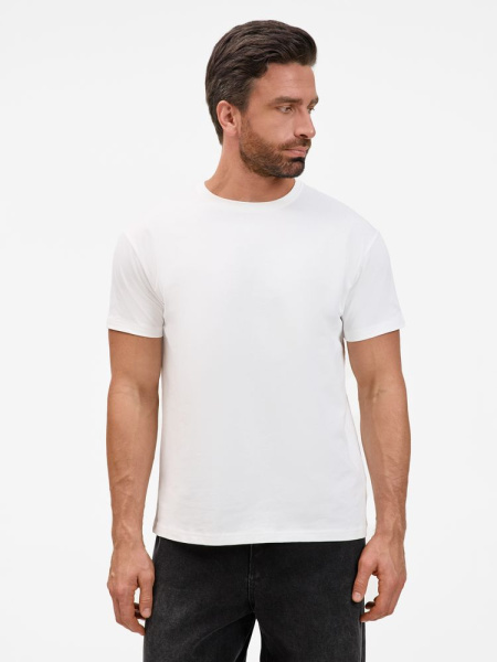 Футболка унисекс T-Bolka 200, белая, размер S