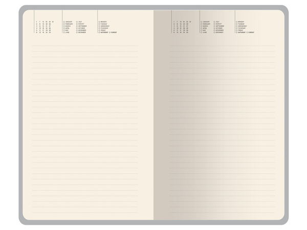 Ежедневник недатированный А5 Valencia, темно-зеленый