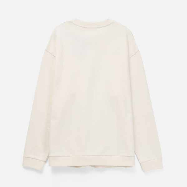 Свитшот унисекс Sinkopa, молочно-белый, размер XS/S