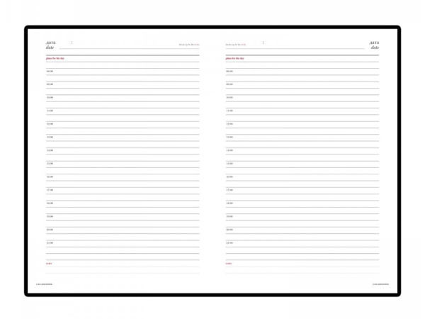 Ежедневник недатированный А5 CAIMAN, коричневый