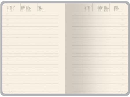 Ежедневник недатированный А5 Megapolis Nebraska, бордовый с золотым обрезом