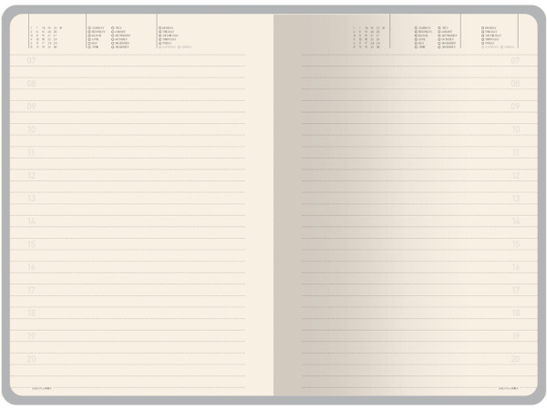 Ежедневник недатированный А5 Megapolis Nebraska