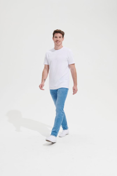 Футболка унисекс Tuner, белая (белоснежная), размер XS