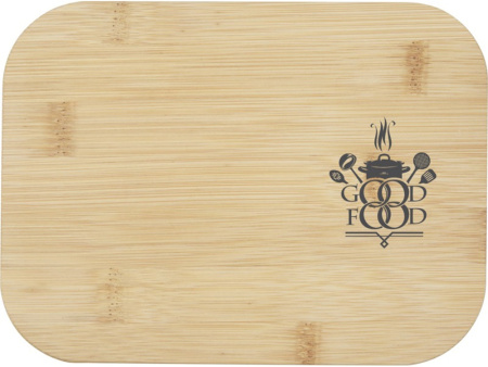 Roby Стеклянный контейнер для завтрака с бамбуковой крышкой - Natural / прозрачный