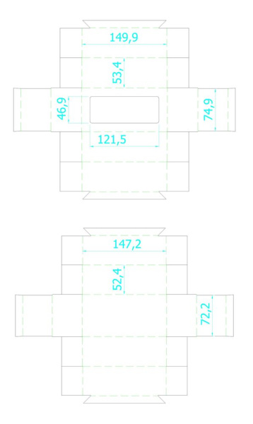 Коробка с окном Vindu