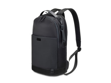 Рюкзак TORBER НОВА с отделением для ноутбука 14.1, чёрный, нейлон/полиэстер, 25 х 11 х 43 см