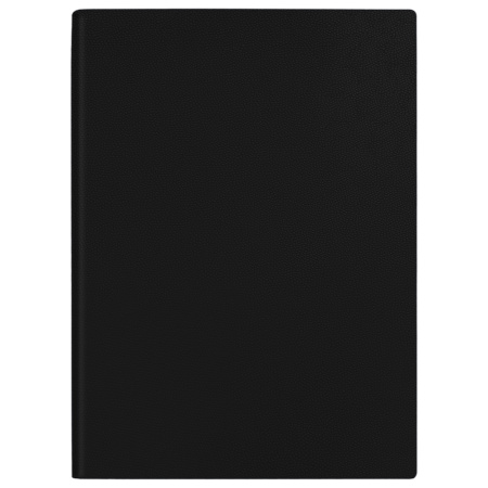 Ежедневник Flexy Foggia Folio B5, черный, недатированный, в гибкой обложке в подарочной коробке