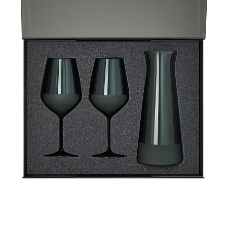 Ложемент под 2 бокала для вина + декантер в большую коробку-трансформер (арт. 695722)