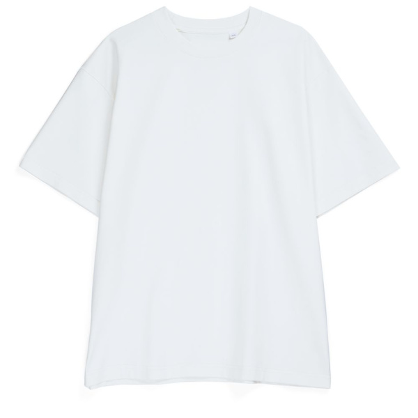 Футболка оверсайз Kangas, белая, XS/S