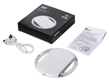 Беспроводное зарядное устройство Cos, 5 Вт, белый Беспроводное зарядное устройство Cos, 5 Вт, белый