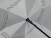 Зонт-трость наоборот Inversa, полуавтомат, красный/серый (Р)