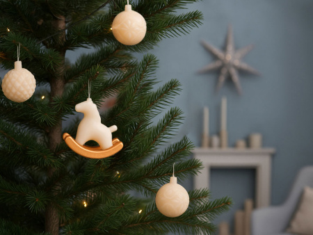 Набор свечей в подарочной коробке Noel, молочный