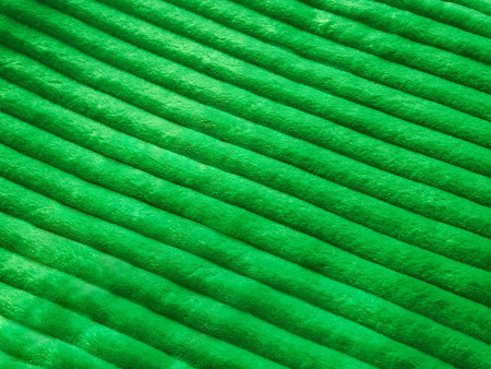 Плед Wave флисовый, зеленый