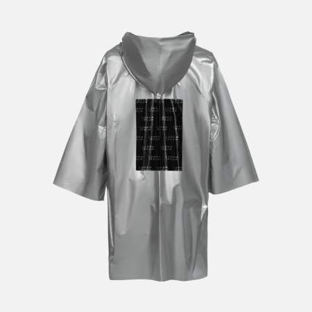 Дождевик-плащ CloudTime с печатью в один цвет на заказ