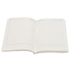 Ежедневник A5 недатированный Dante в мягком переплёте софт-тач, белый