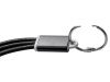 Кабель для зарядки Tres с брелоком, черный Кабель для зарядки Tres с брелоком, черный