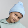 Шапка вязаная детская с помпоном KID WIND-S