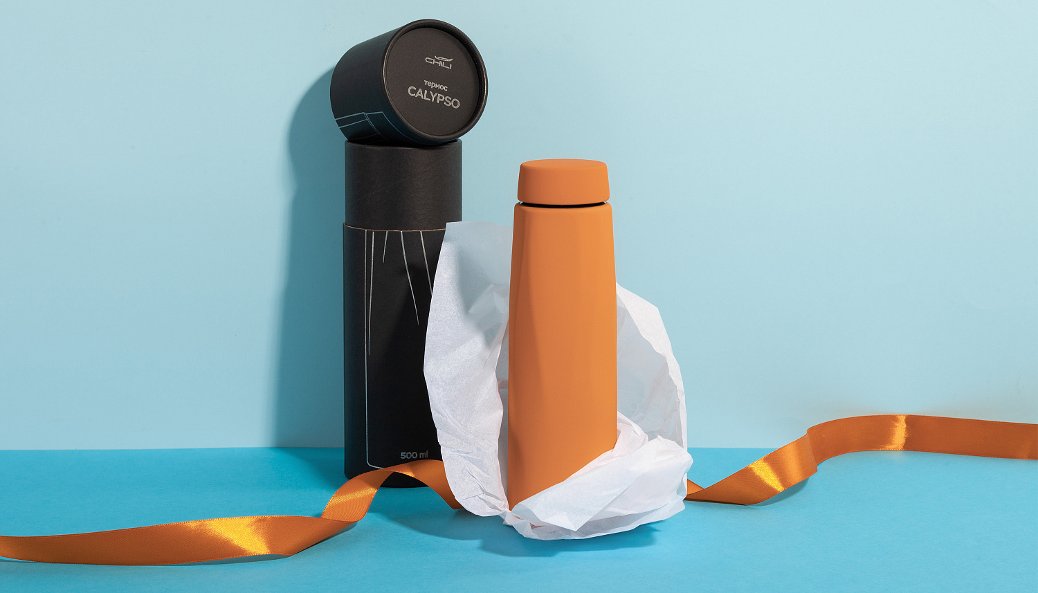 Термос "Calypso", покрытие soft touch, 500 мл