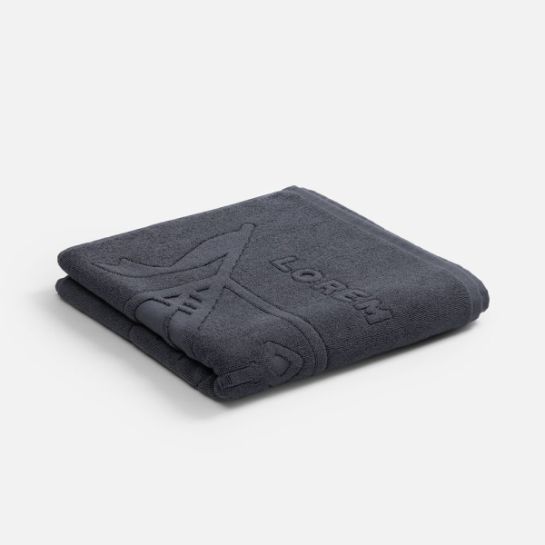 Полотенце на заказ Surpass с рельефным логотипом