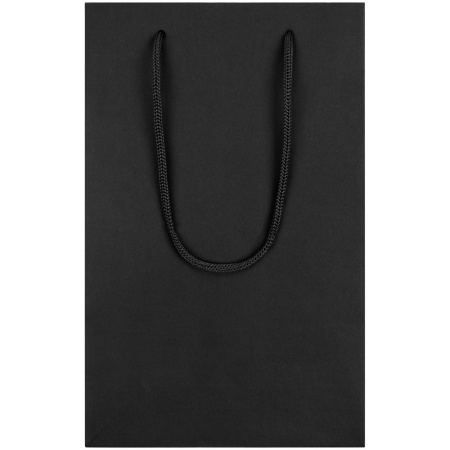 Пакет бумажный Waski S, черный