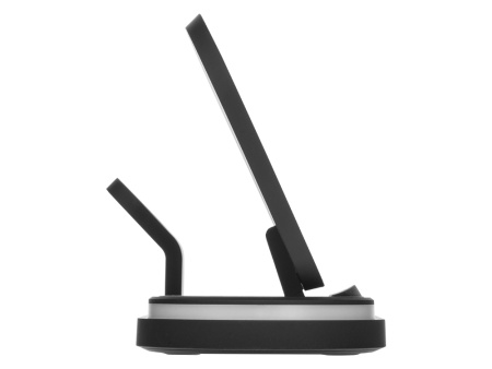 Складная зарядная станция с беспроводной зарядкой Flashport, 15 Вт Складная зарядная станция с беспроводной зарядкой Flashport, 15 Вт