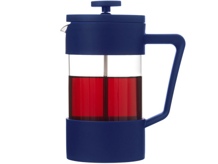 Пластиковый френч-пресс Intense, 600мл, темно-синий