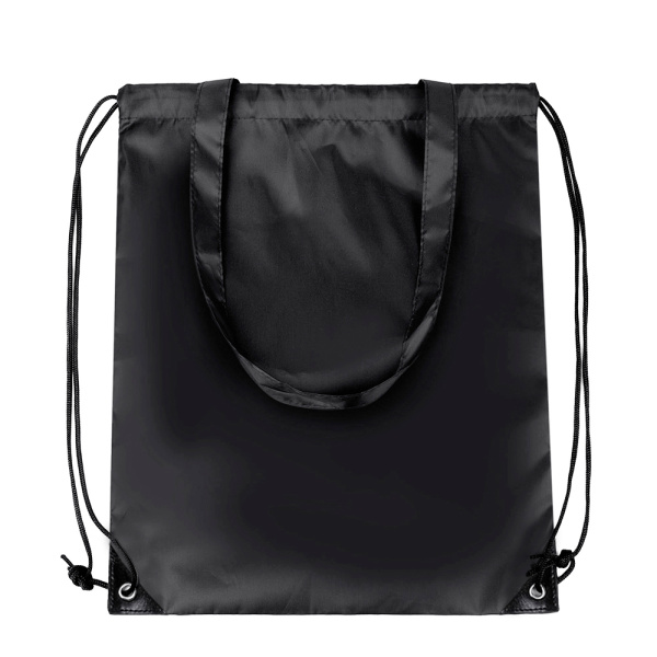 Сумка-рюкзак для покупок LUKMORY, чёрная