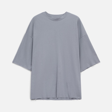 Футболка унисекс T1, серая, размер XL/XXL