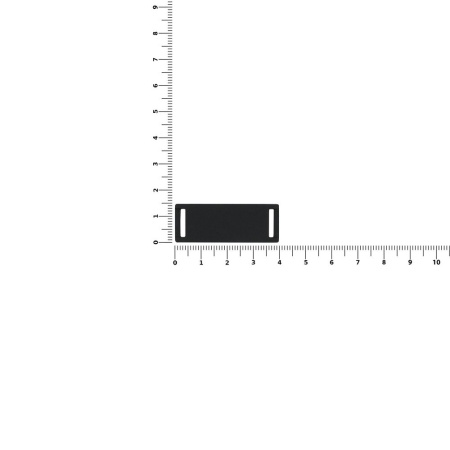 Лейбл из ПВХ Kova, черный