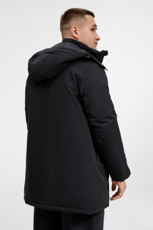 Куртка-парка унисекс Sfera, черная, размер 4XL