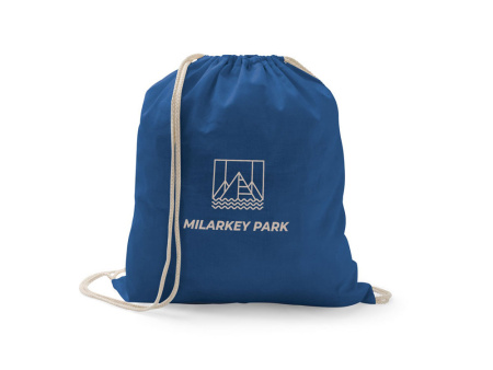 ILFORD. Сумка в формате рюкзака из 100% хлопка, Королевский синий