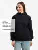 Худи унисекс оверсайз Daylero, черное, размер 3XL/4XL